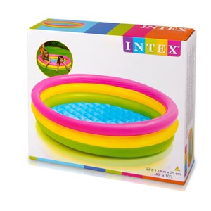 استخر بادی قطر 114 سانتیمتری کف بادی اینتکس_اسباب بازی